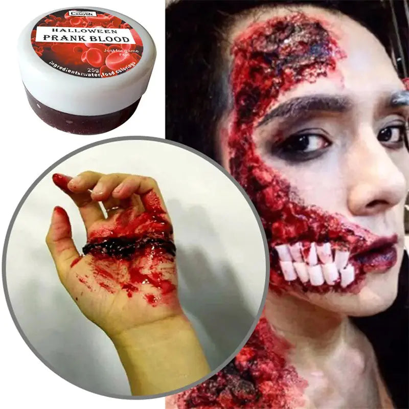 Face Painting Fake Blood Gel for Prank Party Supplies